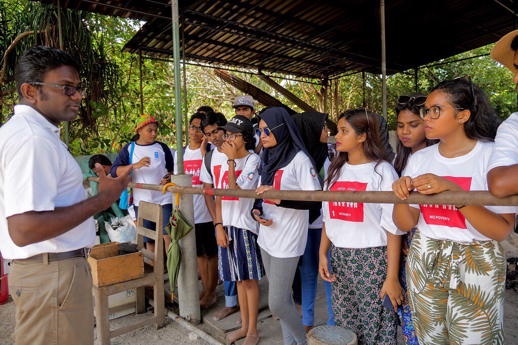 ޔޫއެންޑީޕީގެ ޔޫތު ލީޑާޝިޕް ޕްރޮގްރާމް ބ. އަތޮޅުގައި ބާއްވައިފި