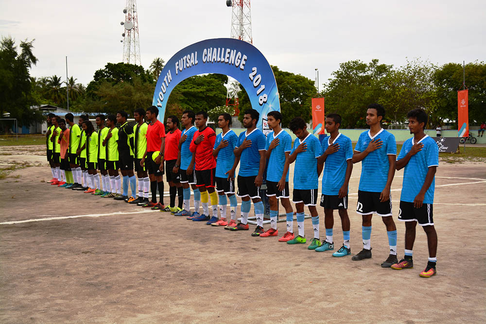 ދަރަވަންދޫ ކައުންސިލް ޔޫތް ފުޓްސެލް ޗެލެންޖް ފަށައިފި