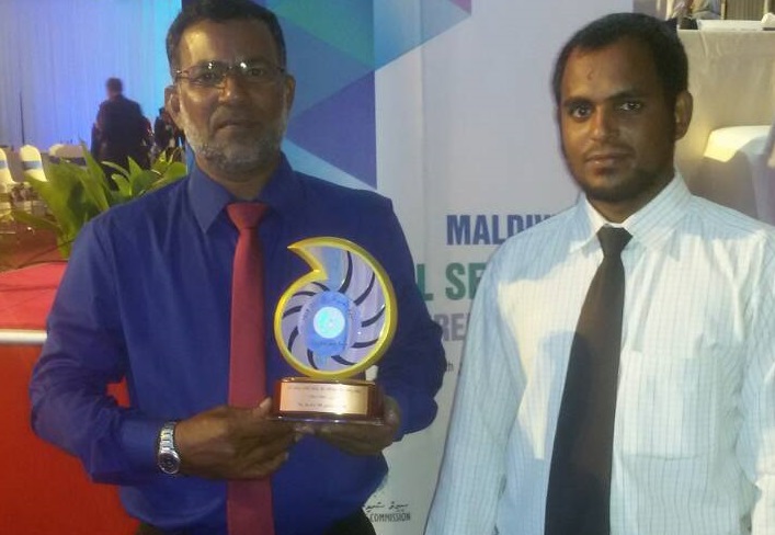 މާޅޮހު ކައުންސިލަށް ސިވިލް ސާވިސް އީޖާދީ އެވޯޑް ލިބިއްޖެ