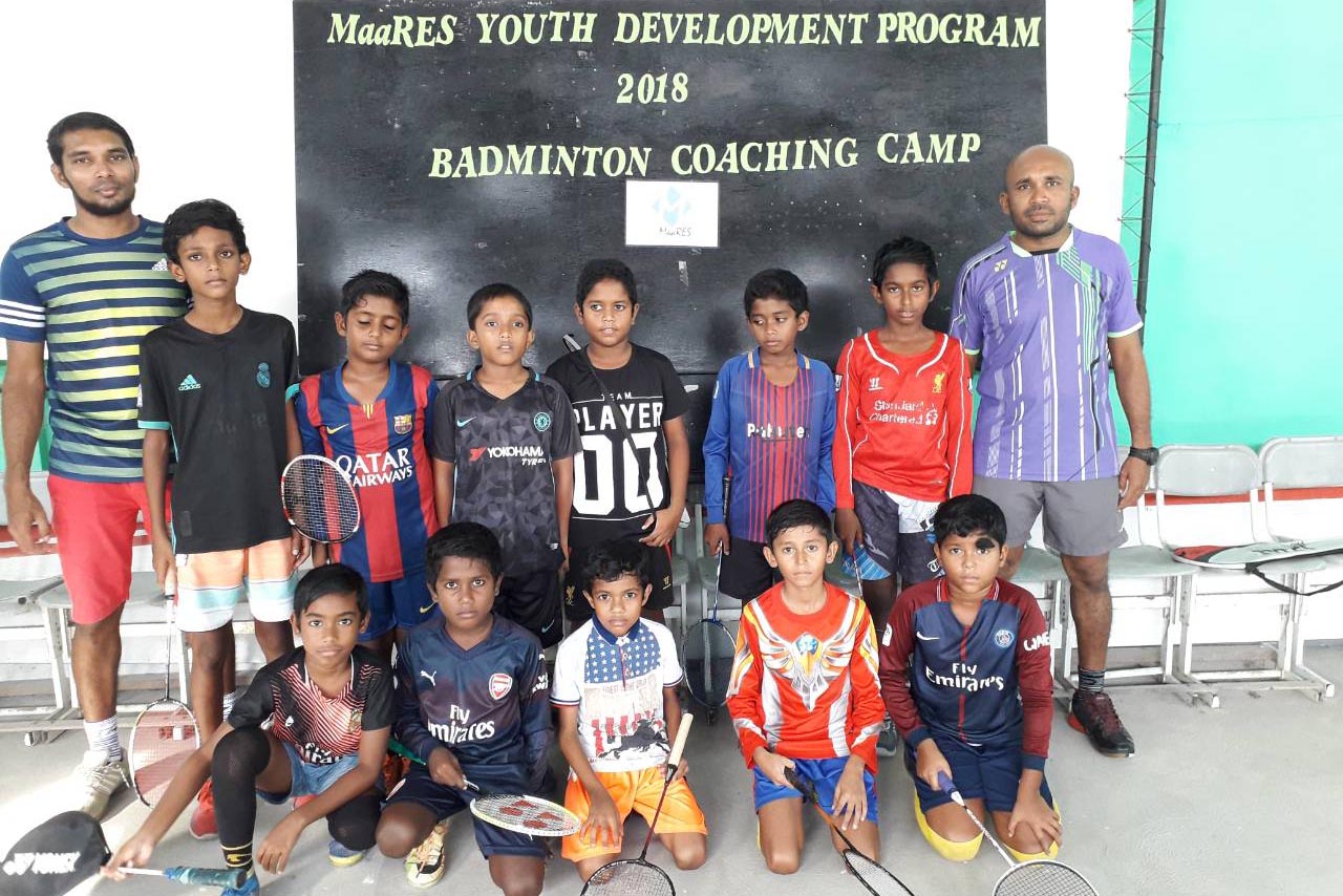 މާޅޮހުގައި ބެޑްމިންޓަން ކޯޗިން ކޭމްޕެއް ބާއްވައިފި