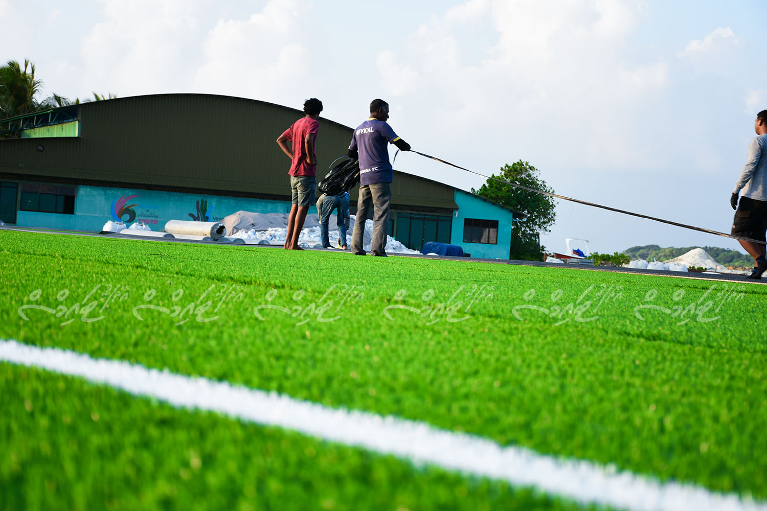 ޓާފު އަޅަން ފަށައިފި