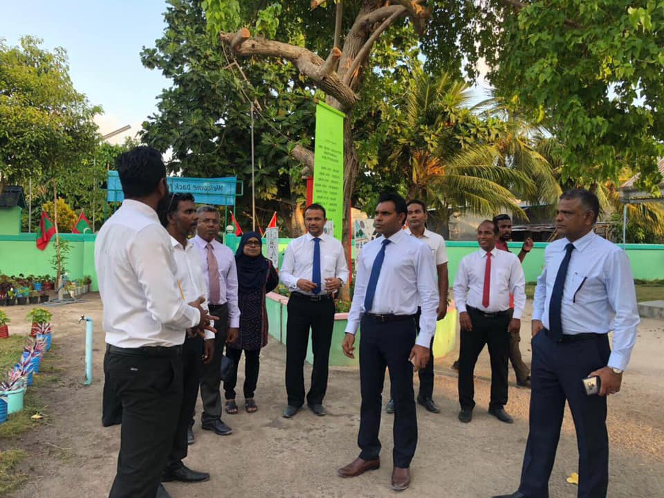 ނައިބު ރައީސް ކިހާދޫއަށް ވަޑައިގެންފި