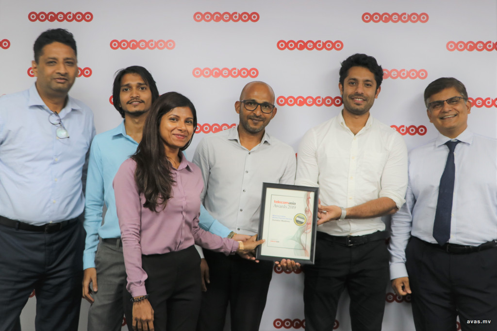 ޓެެލެކޮމް އޭޝިއާގައި އުރީދޫ އެމް-ފައިސާ އަށް އެވޯޑެއް