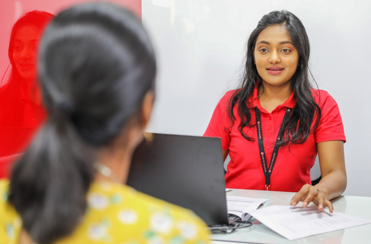 ބީއެމްއެލްގެ ލޯނަށް އެދުމަށާއި އެކައުންޓް ހުޅުވަން ހާއްސަ ސެންޓަރެއް ހުޅުވައިފި