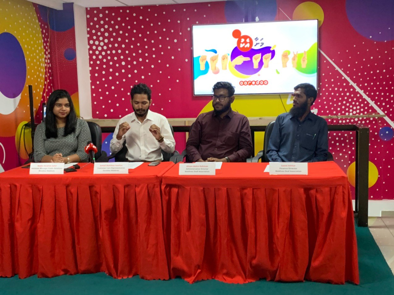 އަޑުއިވުމުގެ ދަތިތައް ހުންނަ މީހުންނަށް އުރީދޫއިން ހާއްސަ ހިދުމަތެއް