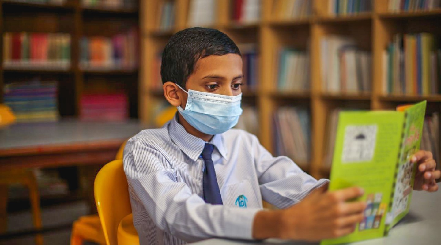 ބީއެމްއެލް ކޮމިއުނިޓީ ފަންޑުން އއ. އަތޮޅު ތައުލީމީ މަރުކަޒުގެ ލައިބްރަރީ ތަރައްގީކޮށްފި